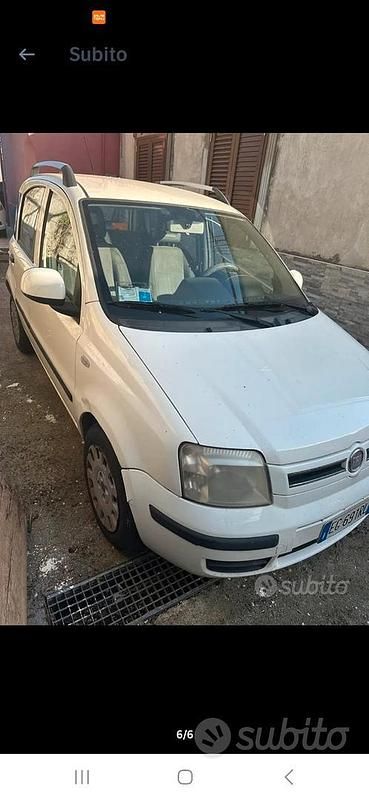 Usata Fiat Panda 75 CV (55 kW) 2011 Bianco Utilitaria