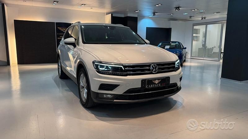 Usata VW Tiguan 150 CV (110 kW) 2018 Bianco SUV