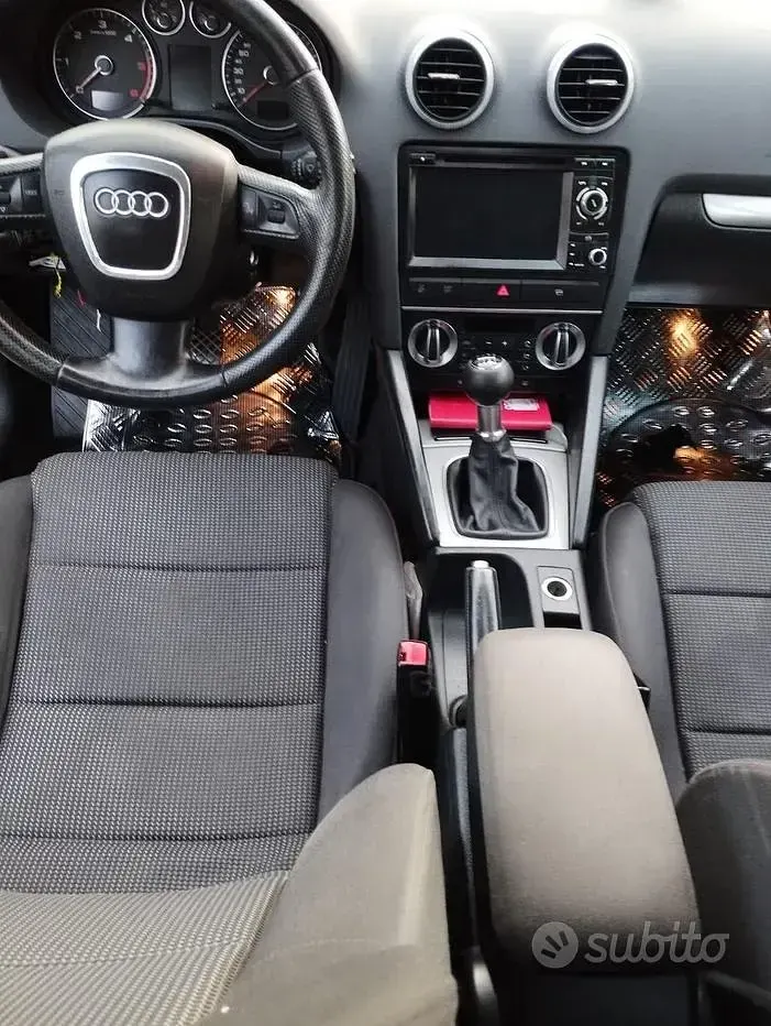 Usata Audi A3 140 CV (102 kW) 2009 Grigio Utilitaria