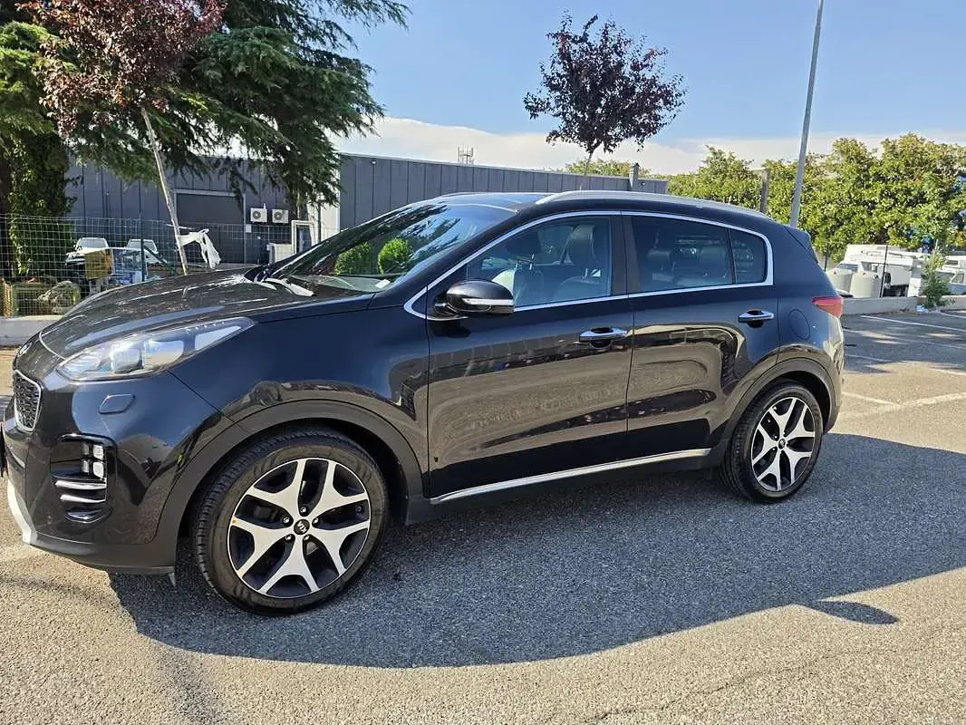 Usata Kia Sportage GT-Line 141 CV (103 kW) 2017 Nero SUV