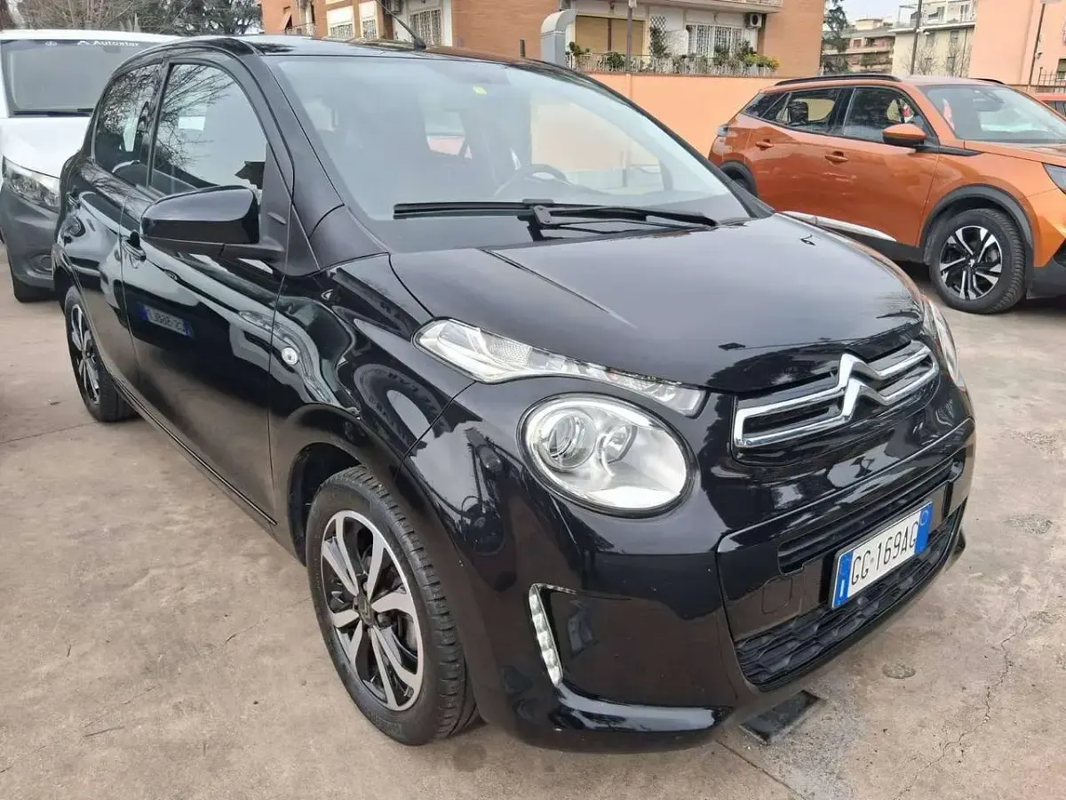 Usata Citroën C1 Feel 72 CV (52 kW) 2021 Nero Utilitaria