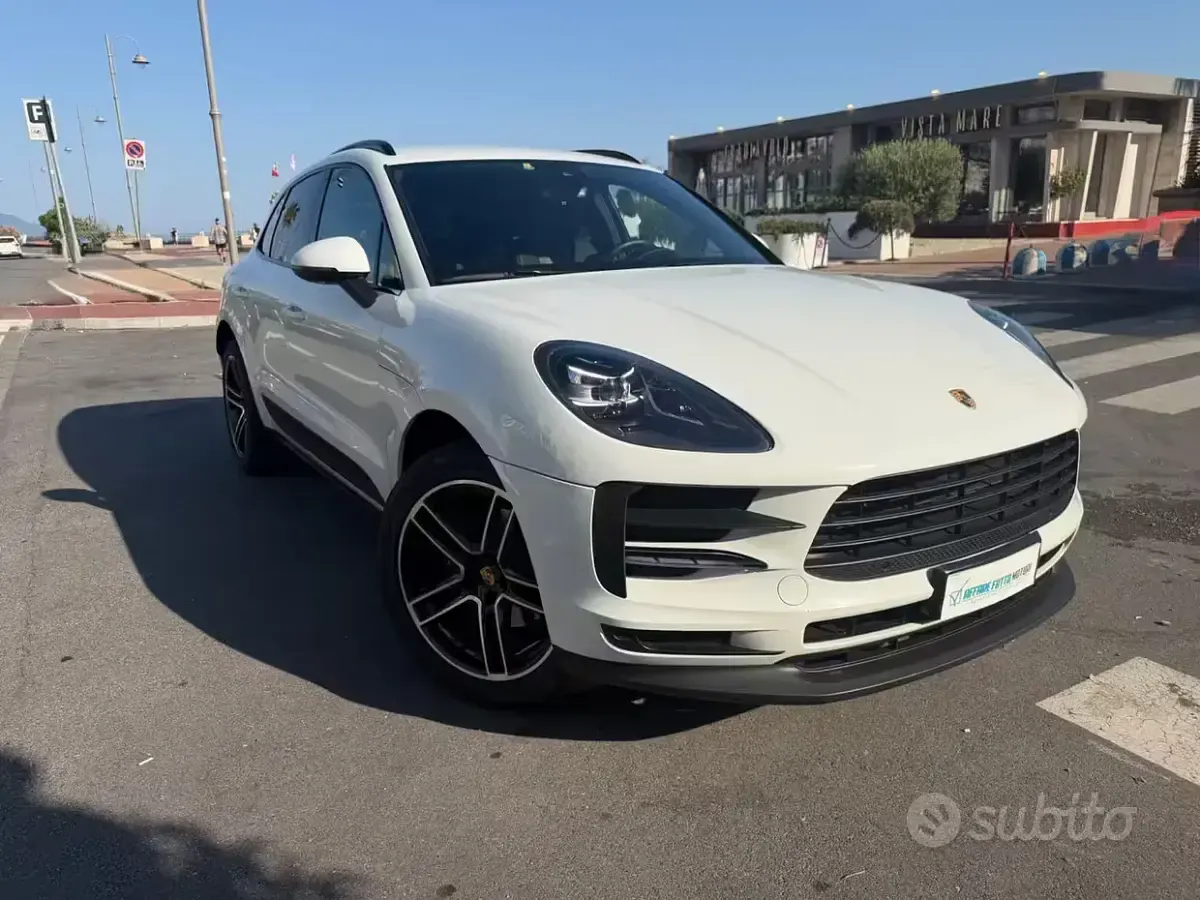 Usata Porsche Macan 245 CV (180 kW) 2019 Bianco SUV