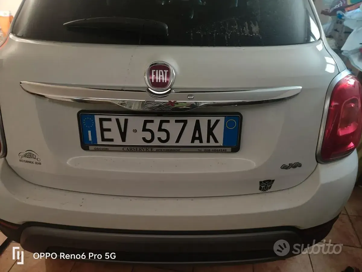 Usata Fiat 500X 140 CV (102 kW) 2014 Bianco SUV