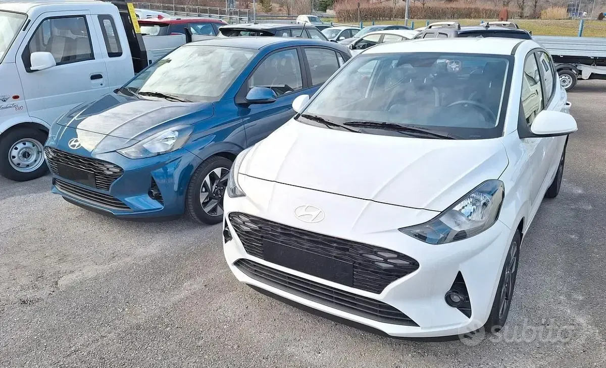 Nuova Hyundai i10 67 CV (49 kW) 2025 Bianco Utilitaria