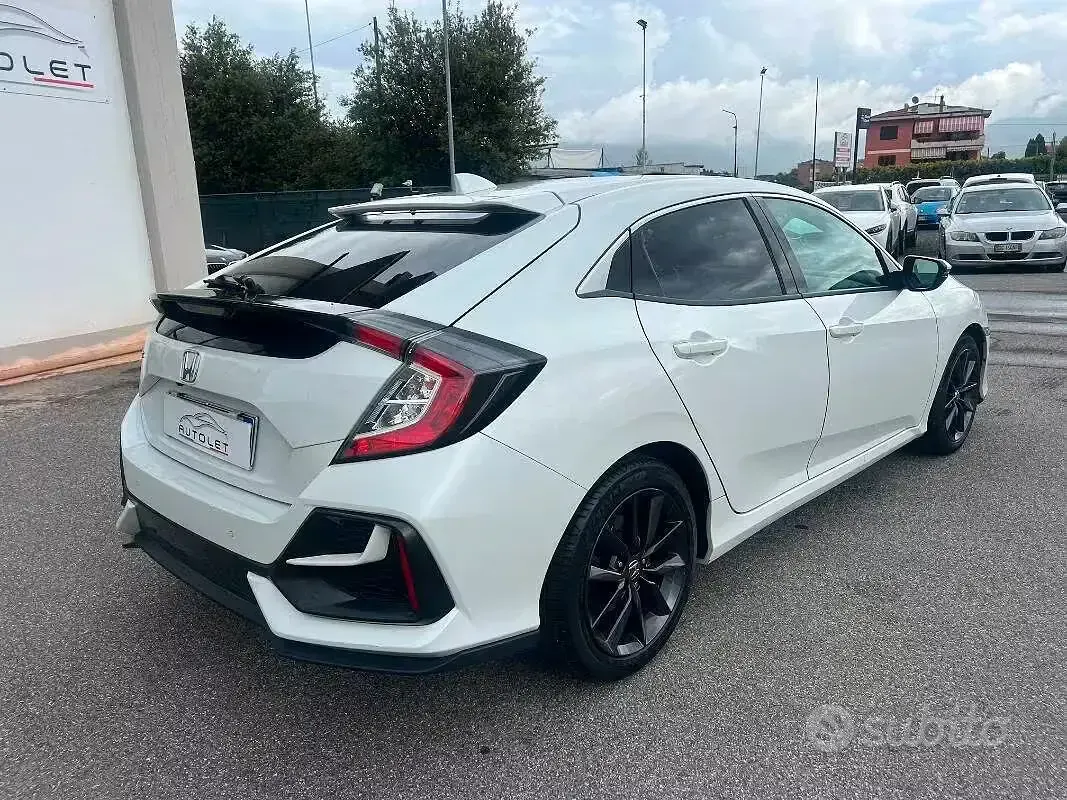 Usata Honda Civic Comfort 126 CV (92 kW) 2020 Bianco Berlina