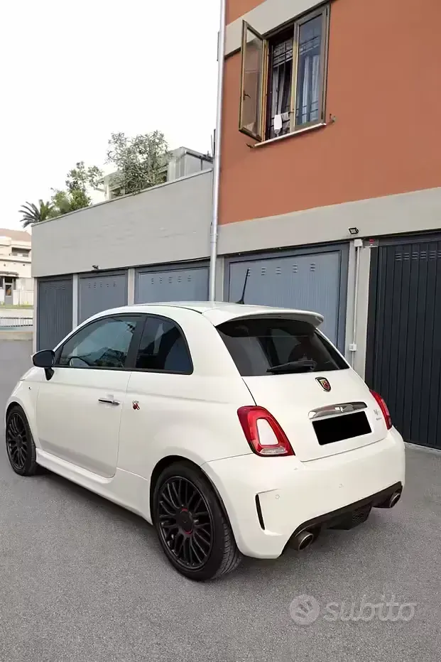 Usata Abarth 595 160 CV (117 kW) 2015 Bianco Utilitaria