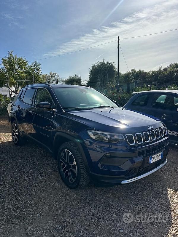 Blu Usata 2021 Jeep Compass Night Eagle SUV | 22.000 € (Cara) - Immagine 1/4