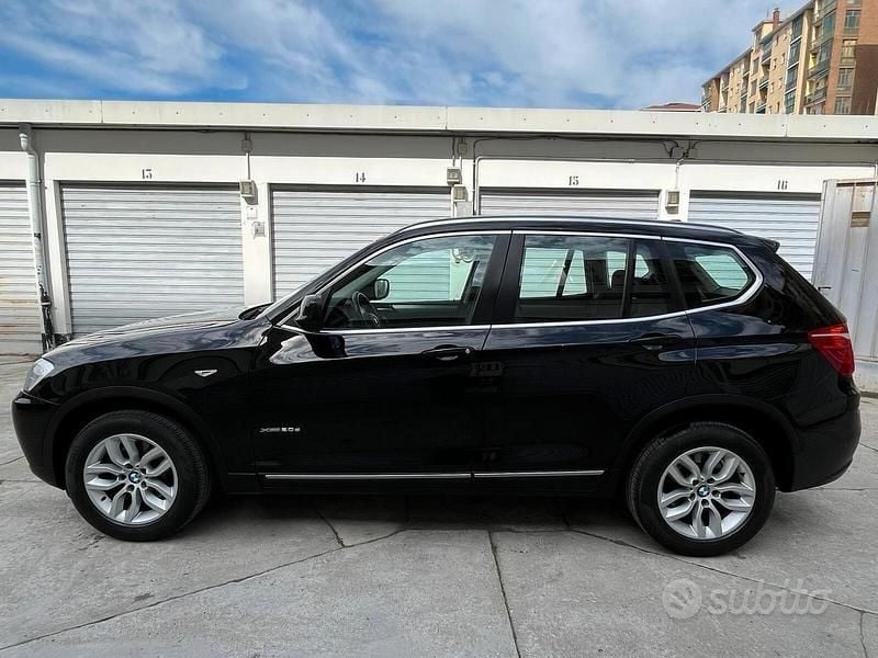 Usata BMW X3 184 CV (135 kW) 2012 Nero SUV
