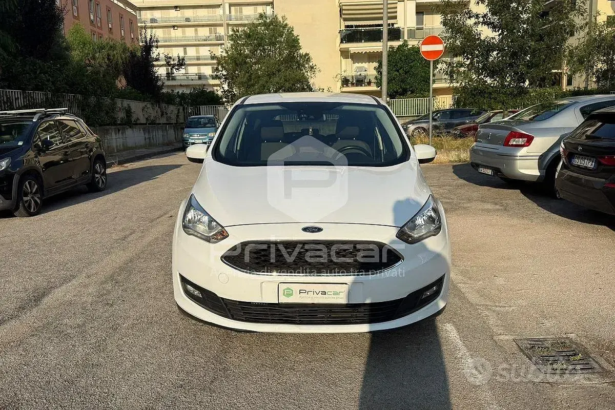 Usata Ford C-MAX Business Edition 120 CV (88 kW) 2019 Bianco Monovolume