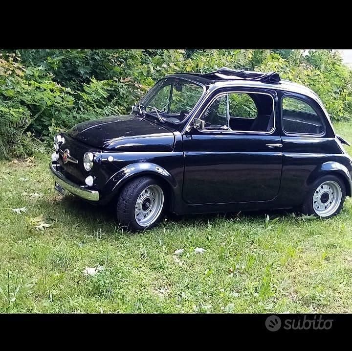 Usata Fiat 500 1970 Nero Utilitaria
