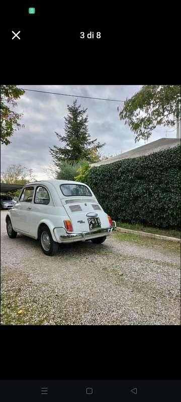 Usata Fiat 500 1970 Bianco Utilitaria