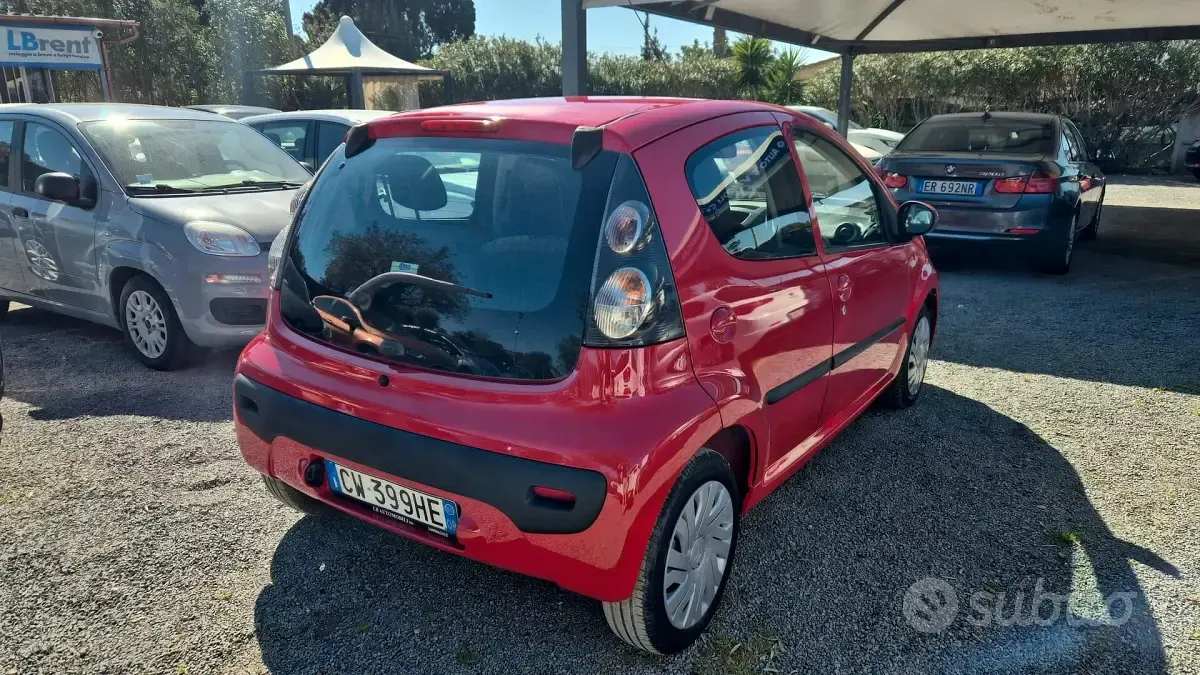 Usata Citroën C1 68 CV (50 kW) 2005 Rosso Utilitaria