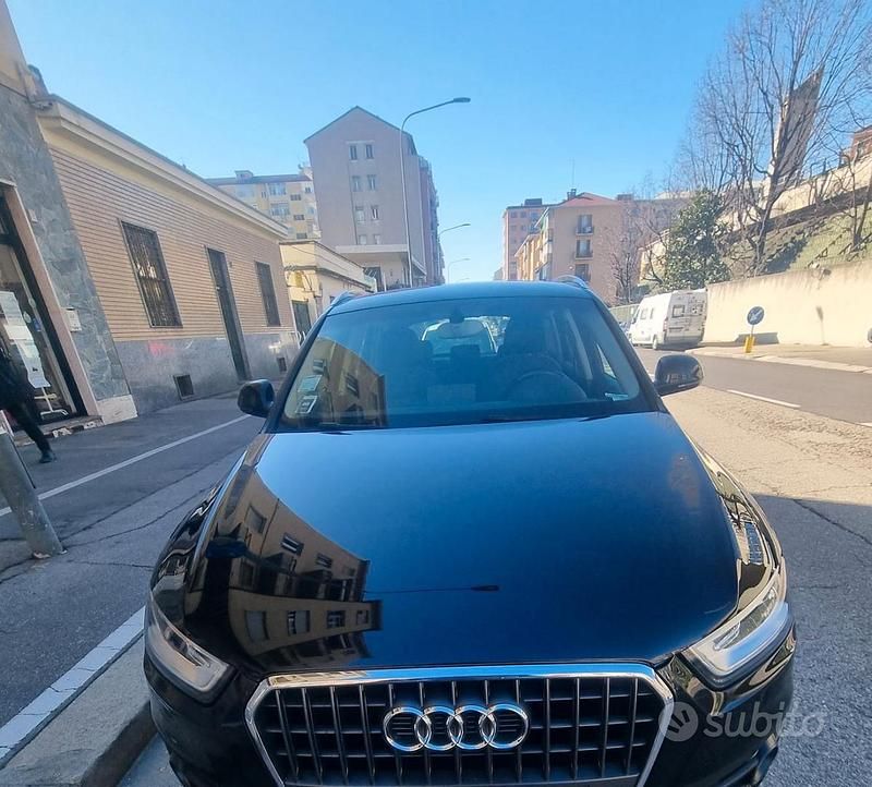 Usata Audi Q3 140 CV (102 kW) 2013 Nero SUV