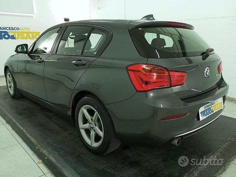 Usata BMW 118 Comfort Edition 150 CV (110 kW) 2017 Grigio Utilitaria