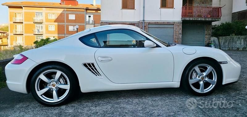 Usata Porsche Cayman 245 CV (180 kW) 2008 Bianco Coupé