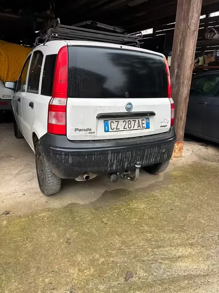 Usata Fiat Panda 69 CV (50 kW) 2006 Bianco Utilitaria