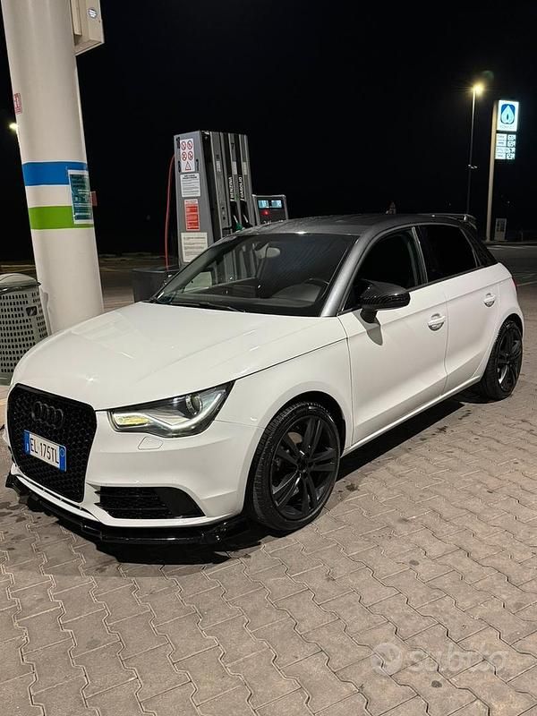 Usata Audi A1 145 CV (106 kW) 2012 Bianco Utilitaria