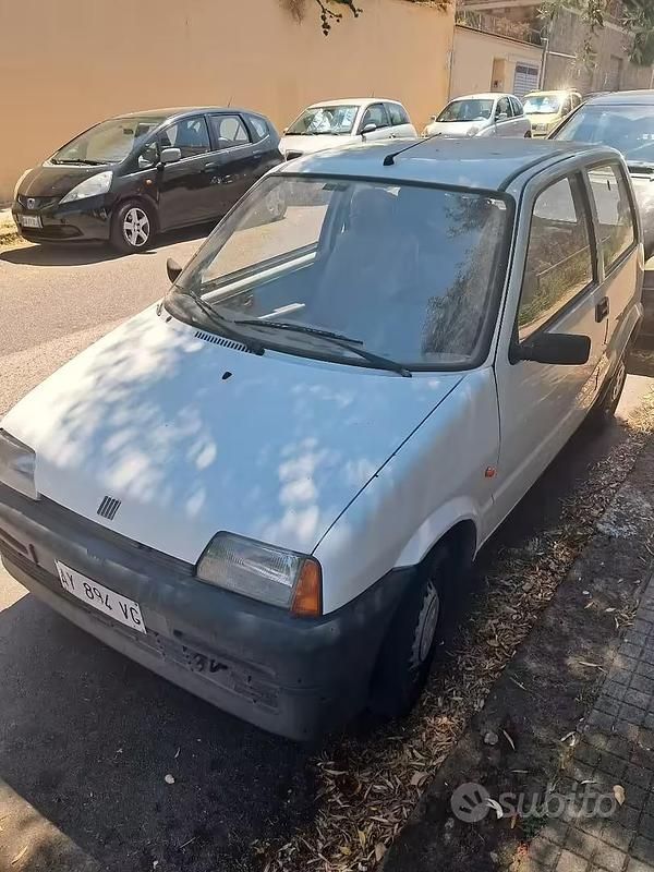Usata Fiat Cinquecento 1998 Bianco Utilitaria
