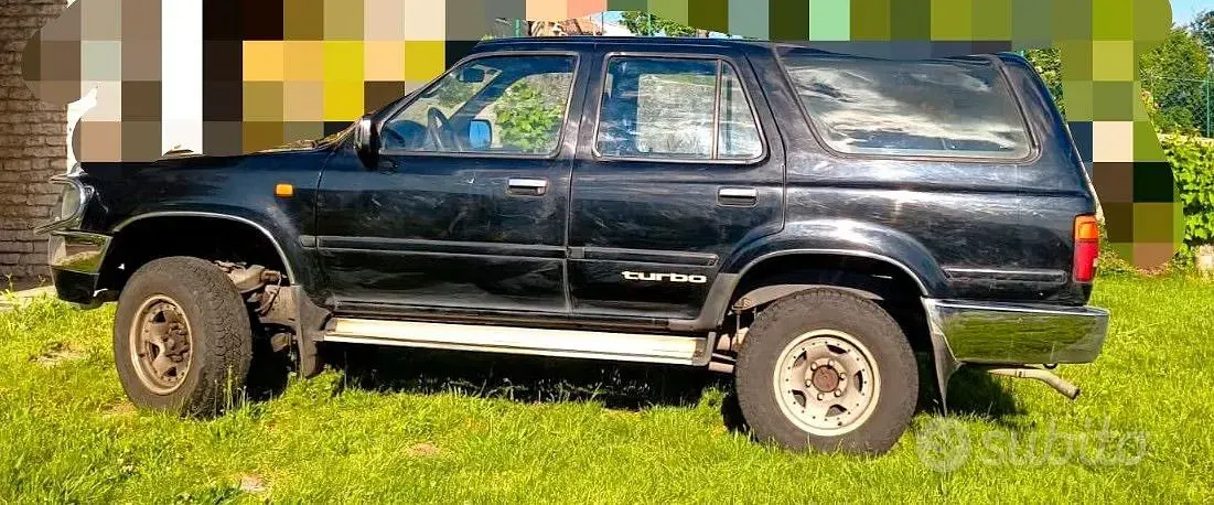 Usata Toyota 4 Runner 90 CV (66 kW) 1995 Nero SUV