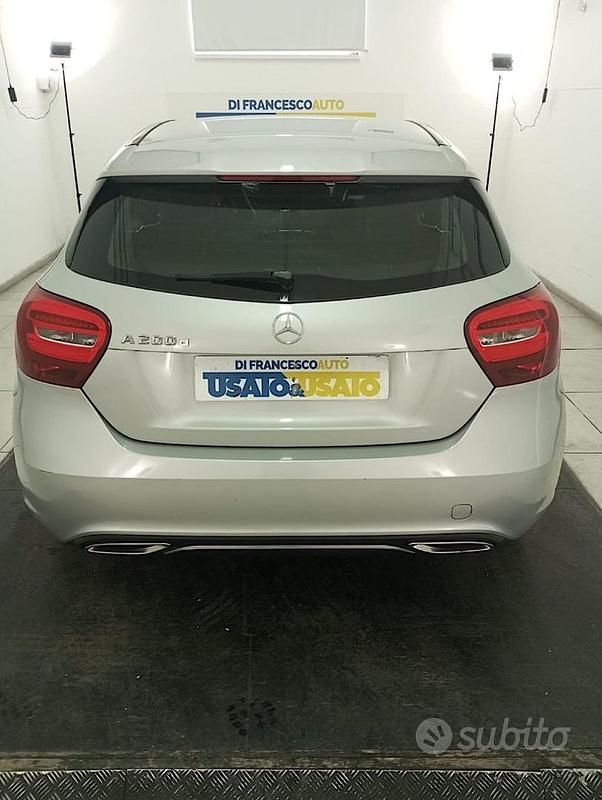 Usata Mercedes A200 136 CV (100 kW) 2017 Grigio Berlina