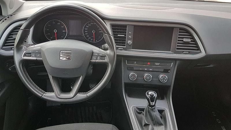 Usata Seat Leon ST Style 110 CV (80 kW) 2017 Grigio Station wagon