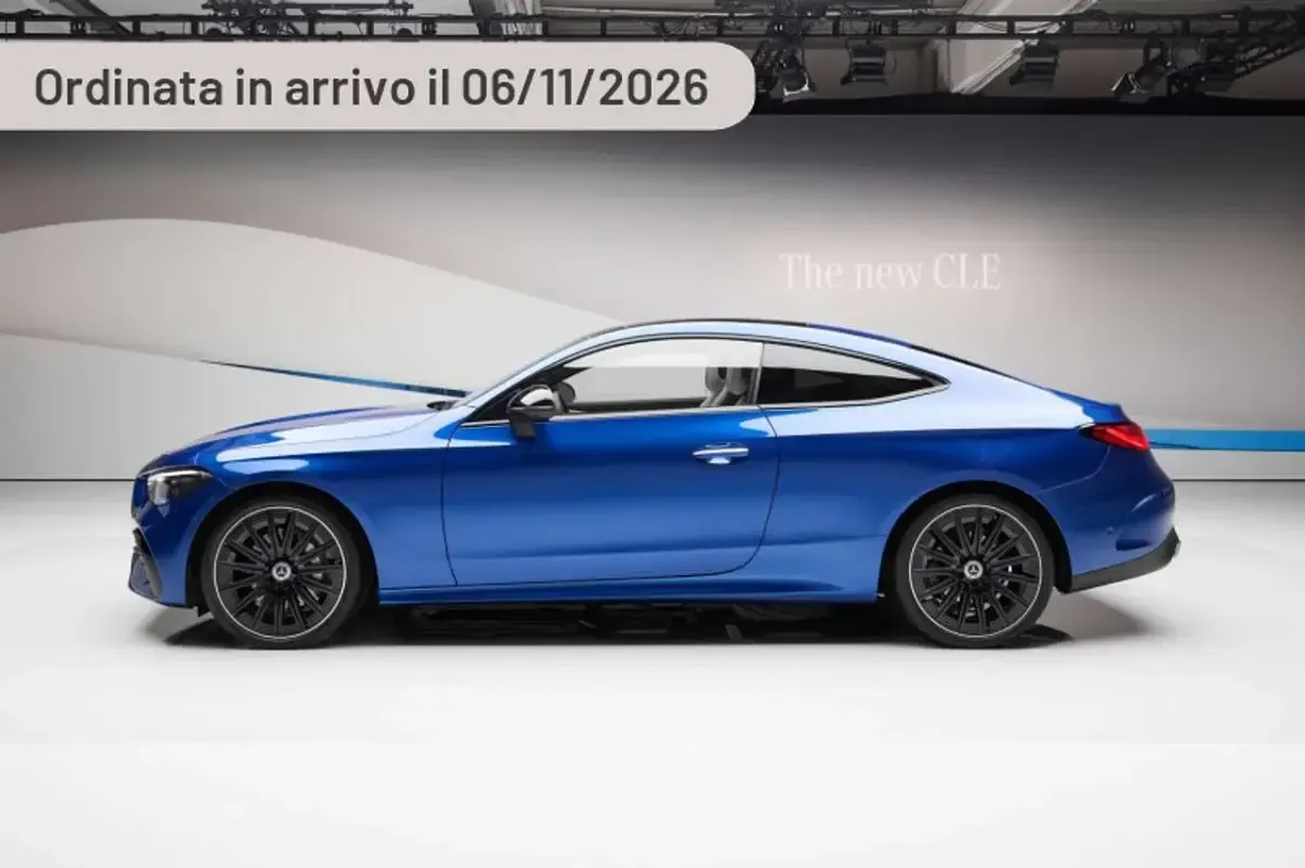 Nuova Mercedes CLE300 Advanced 313 CV (230 kW) 2026 Argento Coupé