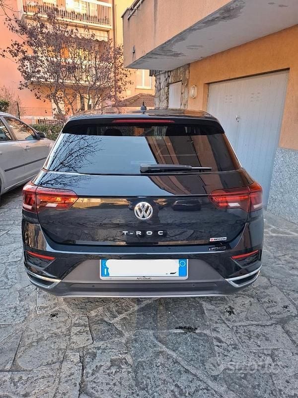 Usata VW T-Roc Advance 150 CV (110 kW) 2018 Nero SUV