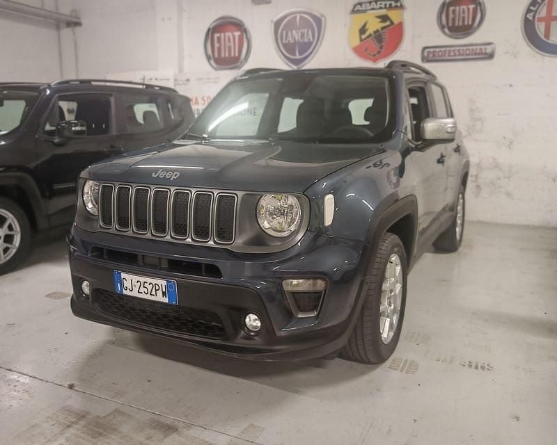 Usata Jeep Renegade Limited 190 CV (139 kW) 2022 Blu SUV