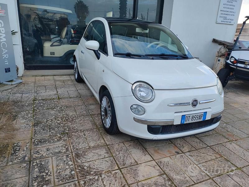 Usata Fiat 500 2008 Bianco Berlina