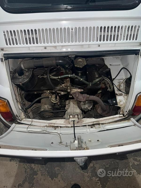 Usata Fiat 500 1970 Bianco Utilitaria