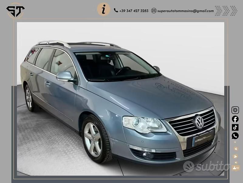 Usata VW Passat Business 140 CV (102 kW) 2009 Grigio Station wagon