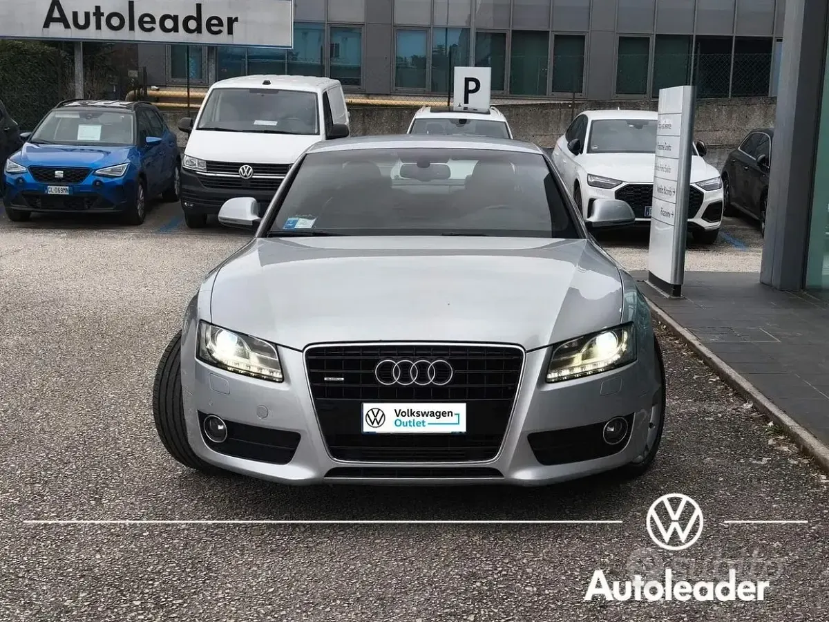 Usata Audi A5 Ambition 239 CV (175 kW) 2009 Grigio Coupé