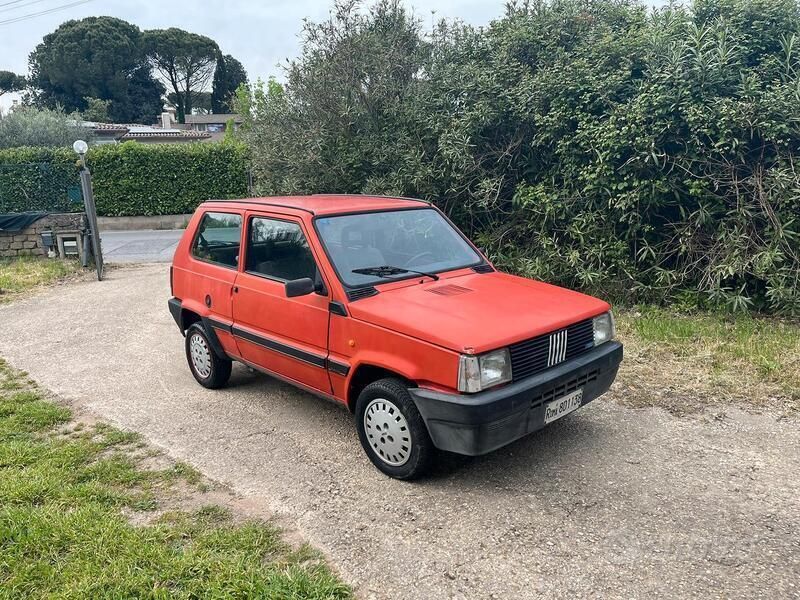 Usata Fiat Panda 45 CV (33 kW) 1991 Rosso Utilitaria