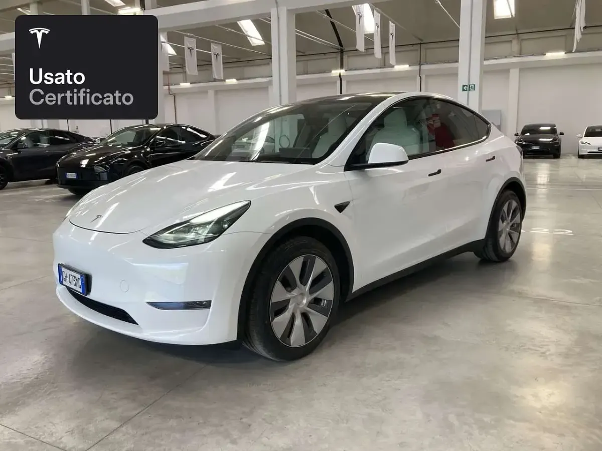 Usata Tesla Model Y Long Range AWD 258 kW (351 CV) 2022 Pearl white multicoat SUV