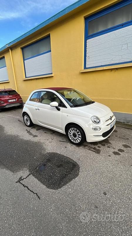 Usata Fiat 500C Lounge 2016 Bianco Cabrio