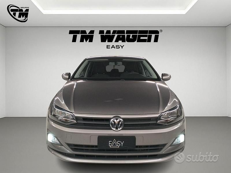 Usata VW Polo Trendline 90 CV (66 kW) 2019 Grigio Utilitaria