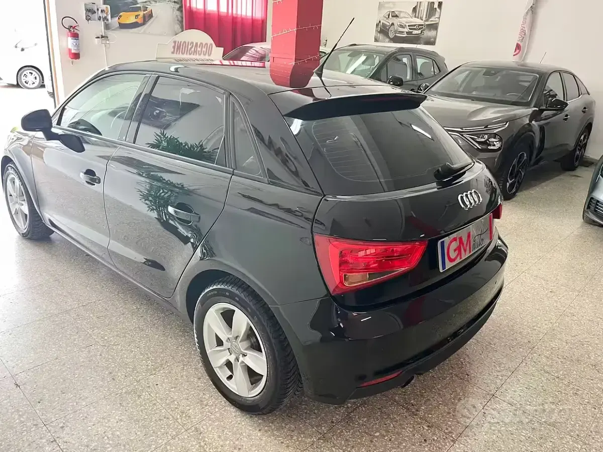 Usata Audi A1 Design 95 CV (69 kW) 2018 Nero Berlina