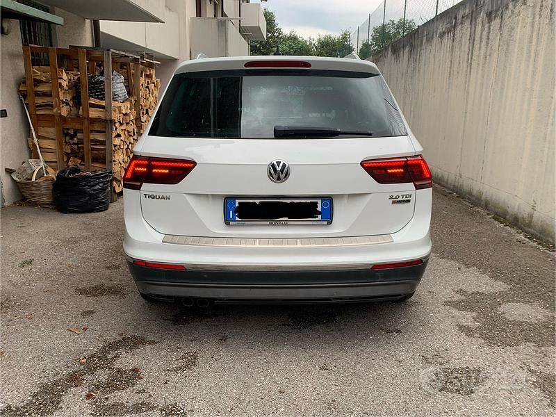 Usata VW Tiguan 150 CV (110 kW) 2017 Bianco SUV