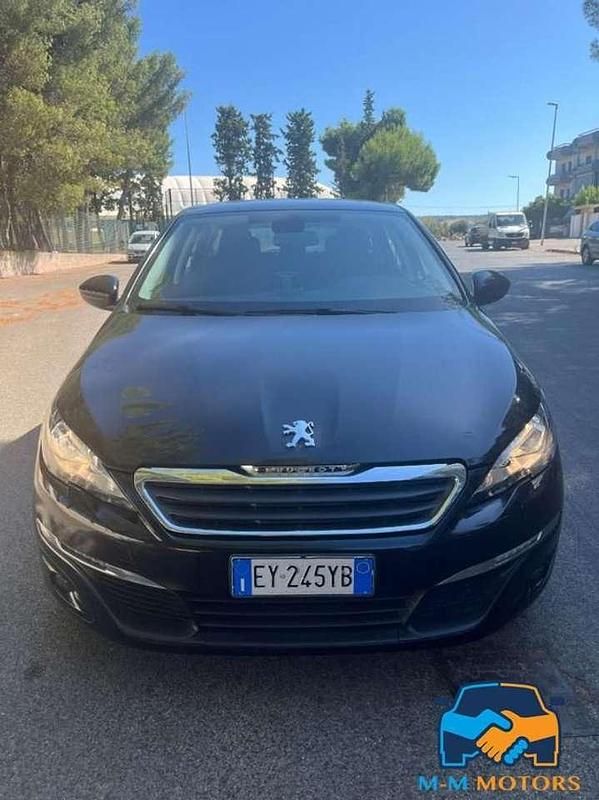 Usata Peugeot 308 SW Business-Line 92 CV (67 kW) 2015 Nero Station wagon