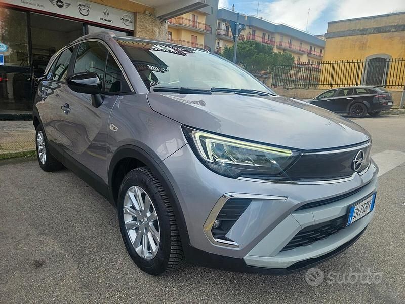 Usata Opel Crossland X Elegance 110 CV (80 kW) 2022 Grigio SUV