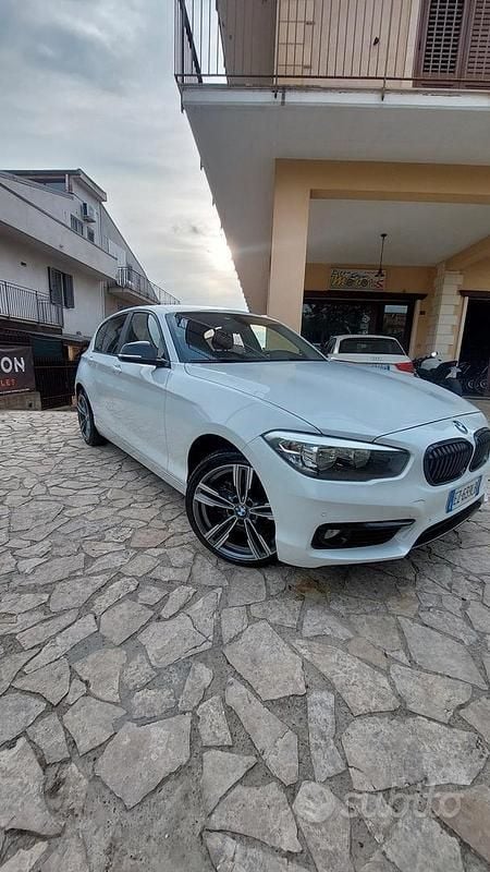 Usata BMW 116 116 CV (85 kW) 2015 Bianco Utilitaria