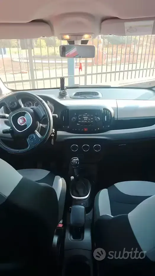 Usata Fiat 500L 95 CV (69 kW) 2017 Grigio Monovolume