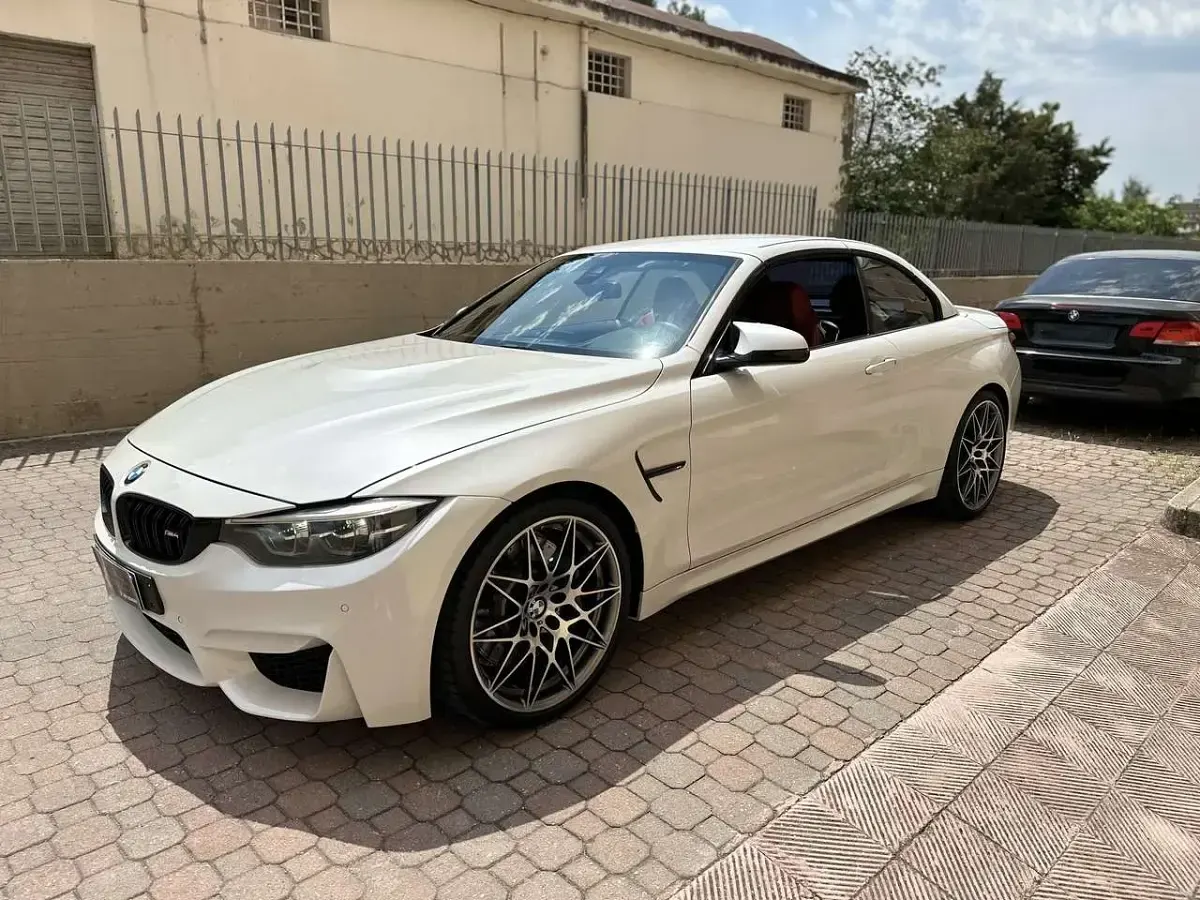 Usata BMW M4 Cabriolet Competition Edition 450 CV (330 kW) 2018 Bianco Cabrio
