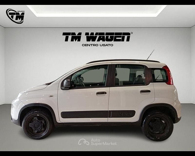Usata Fiat Panda 4x4 S 95 CV (69 kW) 2017 Bianco Utilitaria