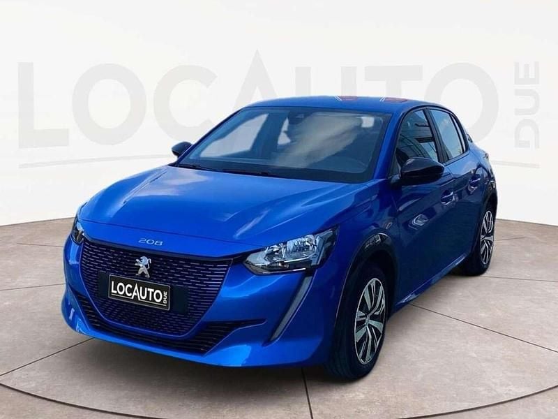 Usata Peugeot e-208 Active 100 kW (136 CV) 2022 Blu Utilitaria