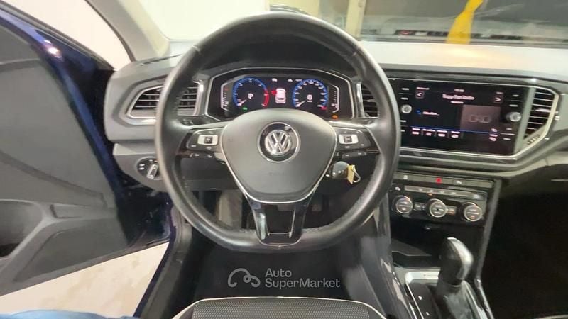 Usata VW T-Roc Advance 150 CV (110 kW) 2020 Blu/azzurro SUV