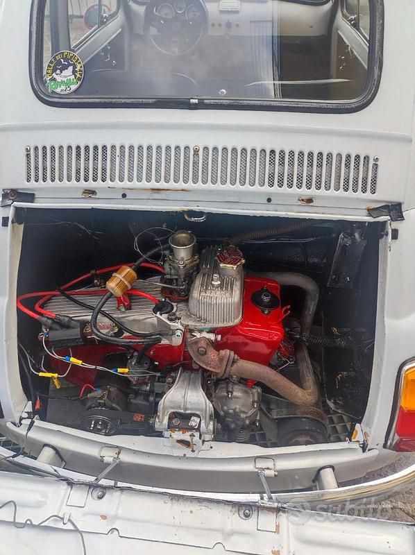 Bianco Usata 1970 Fiat 500 Due volumi | 7500 € - Immagine 1/4