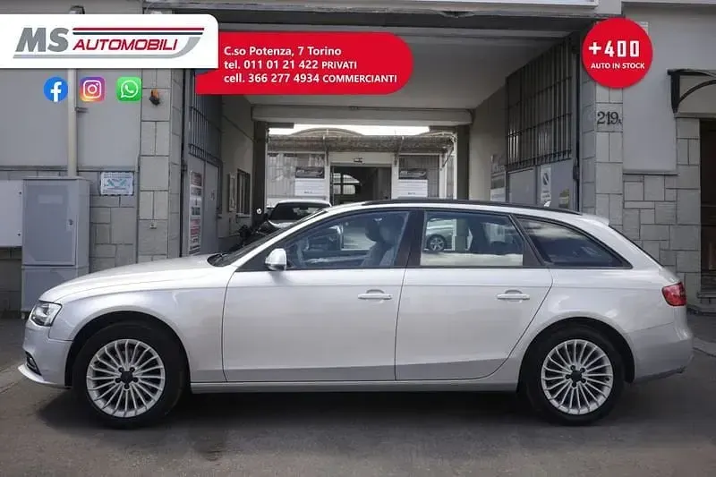 Usata Audi A4 143 CV (105 kW) 2013 Argento Station wagon