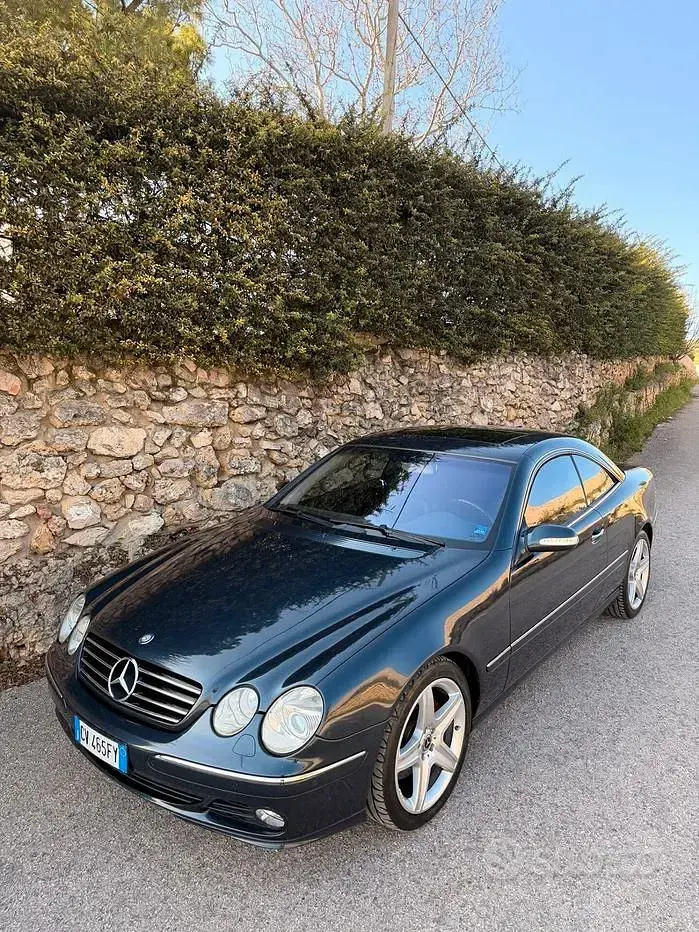 Usata Mercedes CL600 367 CV (269 kW) 2000 Blu Coupé