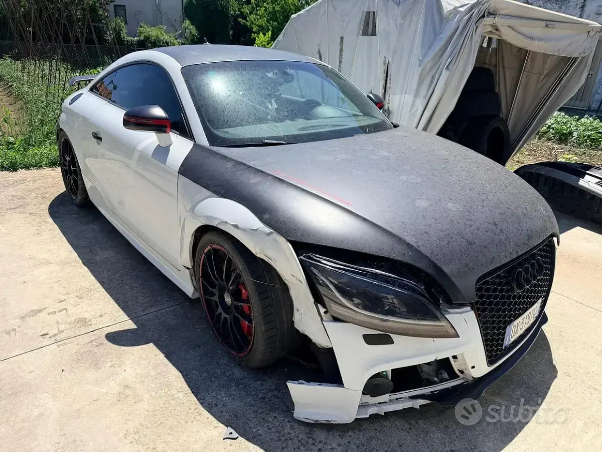Usata Audi TTS 350 CV (257 kW) 2009 Bianco Coupé